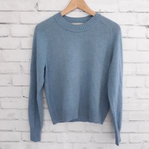 Everlane Cashmere Sweater Blue Medium